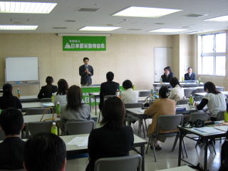 ご来賓の(社)福井県獣医師会・会長様によるご祝辞